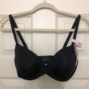 Maidenform T-Shirt Underwire Bra Women’s 32D Black Style DM7543 NWT